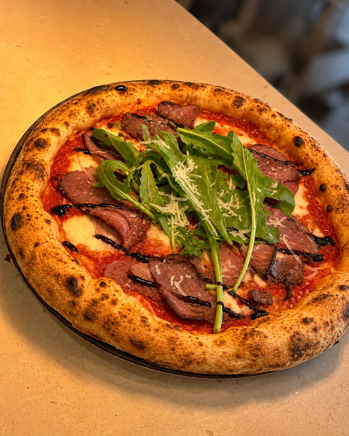Füme Antrikotlu Pizza